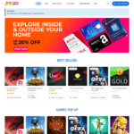 (Demo-1) Games TopUp, Voucher, Gift Card, Digital Product Selling Ready Made Website Code