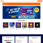 (Demo-7) Games TopUp, Voucher, Gift Card, Digital Product Selling Ready Made Website Code